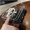 [Không bao giờ chuyển sang màu vàng] Màu sa mạc cho iPhone 17 16 Pro Max Siêu mỏng có kính máy ảnh Vỏ từ tính cho iPhone 15 14 13 12 11 Pro Max Plus 16E Air Ốp điện thoại PC cứng chống sốc trong suốt 5