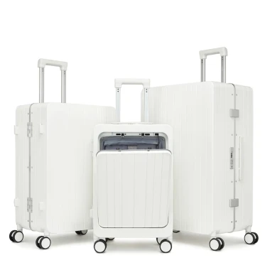 Khung nhôm Vali Hành lý Sea Choice 2040 size 20''24'28'' nhựa PC có Cổng USB Giá để cốc Khoá TSA & day kéo YKK chống bể 12 Khung nhôm Vali Hành lý Sea Choice 2040 size 20''24'28'' nhựa PC có Cổng USB Giá để cốc Khoá TSA & day kéo YKK chống bể 12