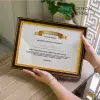 Khung Vinh Danh A3 Cao Cấp - Giảm 61K: Khung Bằng Khen, Tốt Nghiệp, Giấy Chứng Nhận Giá Rẻ 228000đ 4