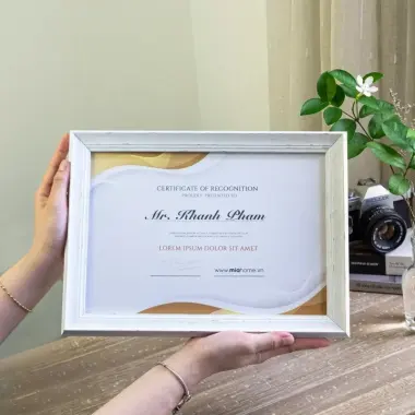 Khung Vinh Danh A3 Cao Cấp - Giảm 61K: Khung Bằng Khen, Tốt Nghiệp, Giấy Chứng Nhận Giá Rẻ 228000đ 21 Khung Vinh Danh A3 Cao Cấp - Giảm 61K: Khung Bằng Khen, Tốt Nghiệp, Giấy Chứng Nhận Giá Rẻ 228000đ 21
