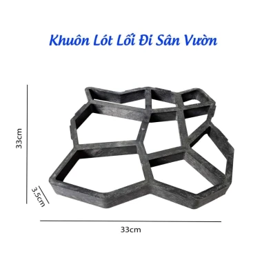 Khuôn Đổ Lót Sân Vườn Giá Rẻ - Lối Đi Bằng Nhựa Giá Chỉ 57k Thay vì 70k 3