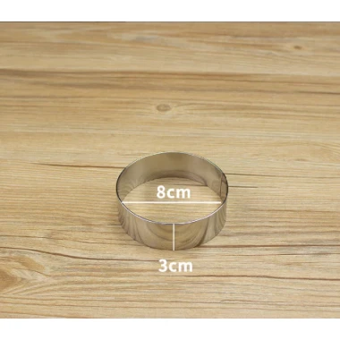 Khuôn Ring Tròn Đa Kích Thước - Đường Kính 8-20cm, Cao 5-8cm, Giá Cực Tốt 26460đ 17 Khuôn Ring Tròn Đa Kích Thước - Đường Kính 8-20cm, Cao 5-8cm, Giá Cực Tốt 26460đ 17