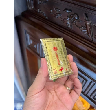 Kim Bài Phong Thuỷ TT 2026 - Trang Trí Cho Tý, Ngọ, Mão, Dậu, Sửu - Giảm Giá 150000đ 4 Kim Bài Phong Thuỷ TT 2026 - Trang Trí Cho Tý, Ngọ, Mão, Dậu, Sửu - Giảm Giá 150000đ 4