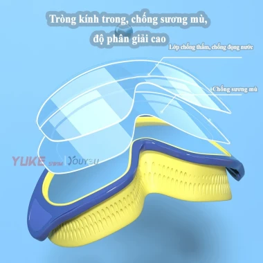 Kính Bơi Cho Bé Tầm Nhìn Rộng Chống Thấm Nước K1 YUKE Giá Rẻ 165k 4 Kính Bơi Cho Bé Tầm Nhìn Rộng Chống Thấm Nước K1 YUKE Giá Rẻ 165k 4