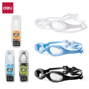 Kính Bơi Người Lớn Trẻ Em Deli Agnite Chống UV Bảo Vệ Mắt Giá Rẻ 70k 14