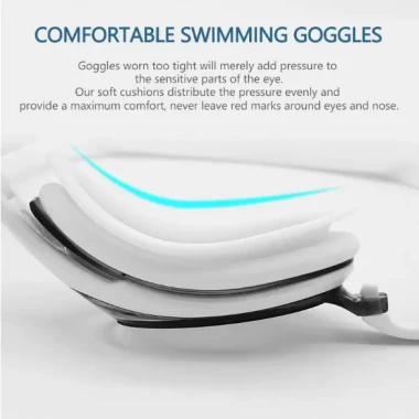 Kính Bơi Silicon Cao Cấp Chống Mờ UV Nam Nữ Aolikes AL-5005 Giá Rẻ Hỏa Tốc HCM 790k 5