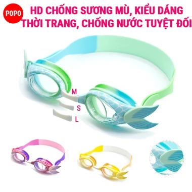 Kính Bơi Tiên Cá Trẻ Em POPO 871 Chống Nước Mờ Giá Tốt 169k Thay 206k 2 Kính Bơi Tiên Cá Trẻ Em POPO 871 Chống Nước Mờ Giá Tốt 169k Thay 206k 2