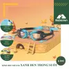 Kính Bơi Trẻ Em Cao Cấp 3-12 Tuổi - Mắt Kính Bơi Trong Suốt Có Bịt Tai & Hộp Đựng Giảm Giá 3