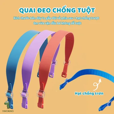 Kính Bơi Trẻ Em DINOKING Chống Mờ Cao Cấp - Combo Kính Mũ Bơi Cho Bé Trai Gái Giá Rẻ 65k 7