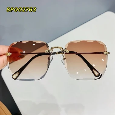 Kính Mát Nữ Gọng Vuông Không Viền Thời Trang Giảm 22% còn 24.237đ
