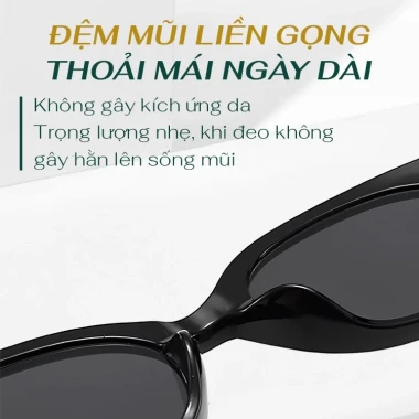 Kính Mát Nữ HUNO KR142 - TR90 Cao Cấp, Giảm 22% Còn 185k 6