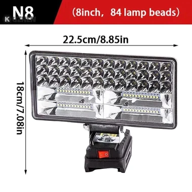 Kuzhen Cho Makita 18V Pin Li-ion LED Đèn Làm Việc 3 / 4 Inch Đèn Pin Di Động Khẩn Cấp Đèn Lũ Đèn Cắm Trại HOT 9 Kuzhen Cho Makita 18V Pin Li-ion LED Đèn Làm Việc 3 / 4 Inch Đèn Pin Di Động Khẩn Cấp Đèn Lũ Đèn Cắm Trại HOT 9