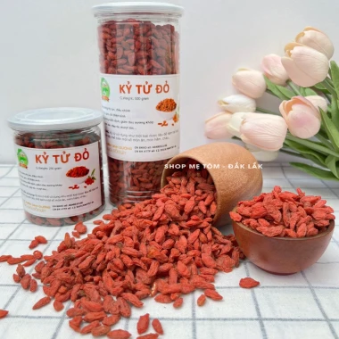 Kỷ tử đỏ sấy mộc - chất lượng cao, màu quả tự nhiên, giảm giá chỉ 35k, giá gốc 45.5k 3
