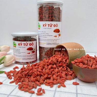 Kỷ tử đỏ sấy mộc - chất lượng cao, màu quả tự nhiên, giảm giá chỉ 35k, giá gốc 45.5k 4