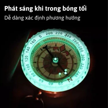 La Bàn Dạ Quang Chống Nước Giá Rẻ - Xác Định Hướng Nhanh Chuẩn 90k 5
