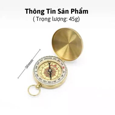 La Bàn Dạ Quang Chống Nước Giá Rẻ - Xác Định Hướng Nhanh Chuẩn 90k 11