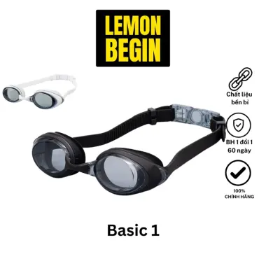 LemonBegin Basic 1 - Kính Bơi cao cấp Người Lớn Trẻ Em Nam Nữ, Chống Nước, Chống Sương Mù 2