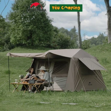 Lều cắm trại Naturehike Village 6.0 tự bung 2 lớp siêu rộng giá rẻ 5