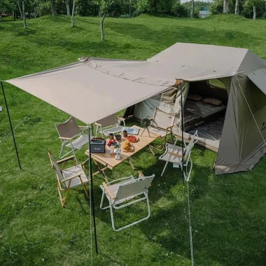 Lều cắm trại Naturehike Village 6.0 tự bung 2 lớp siêu rộng giá rẻ 6