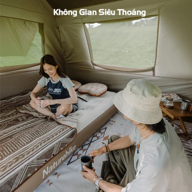 Lều cắm trại Naturehike Village 6.0 tự bung 2 lớp siêu rộng giá rẻ 8