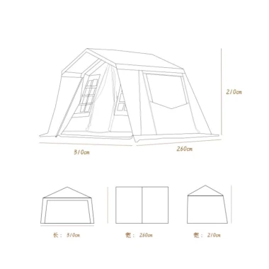 Lều Glamping Biệt thự 5-8 người MOUNTAINHIKER Siêu Cấp Cắm Trại Camping Giá Rẻ 6 triệu 10 Lều Glamping Biệt thự 5-8 người MOUNTAINHIKER Siêu Cấp Cắm Trại Camping Giá Rẻ 6 triệu 10