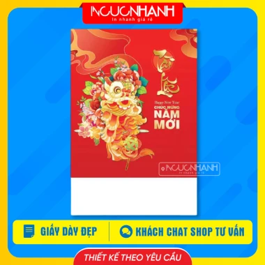 Lịch Tết 2.026 Treo Tường Đẹp Đóng Lò Xo 7 Tờ In Hình Theo Yêu Cầu InCucNhanh 6