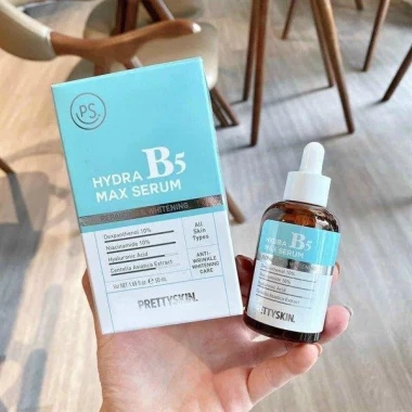Livestream: Tặng 5 Sample Kem Dưỡng - Tinh chất B5 Cấp ẩm Phục hồi Max Prettyskin 50ml Giá 450k 5