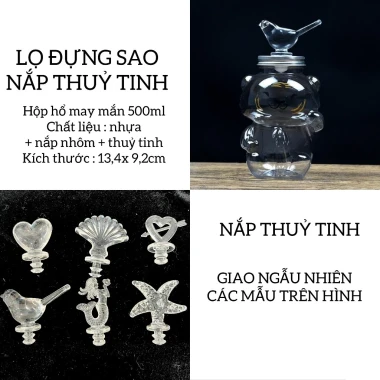 Lọ Đựng Sao Giấy Cute Hình Hạc Trái Tim - Quà Sinh Nhật Giáng Sinh Noel Ý Nghĩa - Giá Chỉ 20800đ 16 Lọ Đựng Sao Giấy Cute Hình Hạc Trái Tim - Quà Sinh Nhật Giáng Sinh Noel Ý Nghĩa - Giá Chỉ 20800đ 16