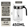 Lọ gia vị thuỷ tinh borosilicate cao cấp và an toàn, nắp phẳng bật kèm muỗng bằng inox 304 PHALEDO P-0328 11