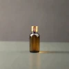 Lọ Tinh Dầu Thủy Tinh Nâu 5-100ml Giá Rẻ - Nắp Nhôm Vàng Chất Lượng Cao 10