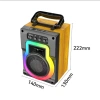 Loa karaoke Mini ZQS 14.102 Gỗ âm thanh HFI, kèm mic dây, Bluetooth, giảm còn 99k 4