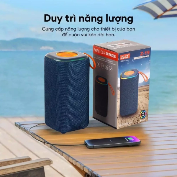 Hình ảnh sản phẩm Loa Kép Bluetooth Z19 20W Bass Căng, Bluetooth 5.3, IPX4 Chống Nước - 259.000 VNĐ