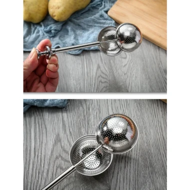 Lọc Trà Inox Hình Tròn Cao Cấp - Nấu Súp, Hầm Thịt, Đựng Hương Liệu Chất Lượng Giá 16.000đ 3 Lọc Trà Inox Hình Tròn Cao Cấp - Nấu Súp, Hầm Thịt, Đựng Hương Liệu Chất Lượng Giá 16.000đ 3