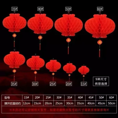 Lồng Đèn Tổ Ong Đỏ Treo Trang Trí Tết 2025 Giá Rẻ Chỉ 28500đ - Mua 50-100 Cái 4 Lồng Đèn Tổ Ong Đỏ Treo Trang Trí Tết 2025 Giá Rẻ Chỉ 28500đ - Mua 50-100 Cái 4