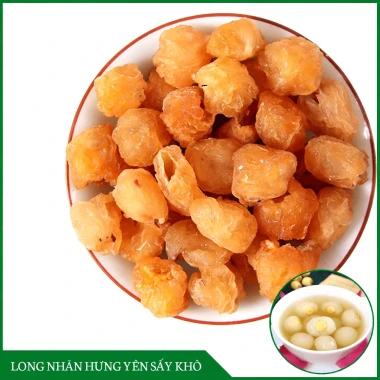 Long Nhãn Hưng Yên Sấy Khô Vàng Đẹp Giá Tốt 103000đ - Món Ăn Vặt Thượng Hạng 2
