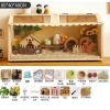 Lồng nuôi gà, chuột, chim, bò sát đa năng bằng gỗ mica 40‑80cm – Giá giảm còn 449.000 VND 3