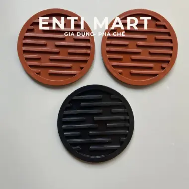 Lót Ly Dẻo Tròn Sọc Mẫu Mới - Giảm Giá 21% - Chỉ 72.000đ/Combo 10 3 Lót Ly Dẻo Tròn Sọc Mẫu Mới - Giảm Giá 21% - Chỉ 72.000đ/Combo 10 3
