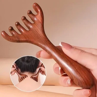 Lược Massage Gỗ Đàn Hương 6 Móng Giảm Stress, Mỏi Cổ Vai Gáy, Giá Cực Sốc Chỉ 29.601₫ 10 Lược Massage Gỗ Đàn Hương 6 Móng Giảm Stress, Mỏi Cổ Vai Gáy, Giá Cực Sốc Chỉ 29.601₫ 10