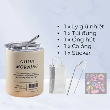Ly Giữ Nhiệt Iced Americano Inox 304 600ml/300ml, Cốc Giữ Nhiệt 12h -Giữ Nóng, Giữ Lanh - Không Đổ Mồ Hôi 12 Ly Giữ Nhiệt Iced Americano Inox 304 600ml/300ml, Cốc Giữ Nhiệt 12h -Giữ Nóng, Giữ Lanh - Không Đổ Mồ Hôi 12