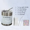 Ly Giữ Nhiệt Iced Americano Inox 304 600ml/300ml, Cốc Giữ Nhiệt 12h -Giữ Nóng, Giữ Lanh - Không Đổ Mồ Hôi 14