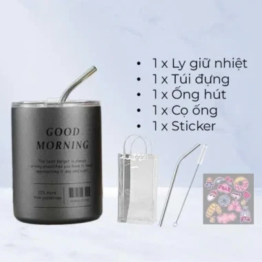Ly Giữ Nhiệt Iced Americano Inox 304 600ml/300ml, Cốc Giữ Nhiệt 12h -Giữ Nóng, Giữ Lanh - Không Đổ Mồ Hôi 16 Ly Giữ Nhiệt Iced Americano Inox 304 600ml/300ml, Cốc Giữ Nhiệt 12h -Giữ Nóng, Giữ Lanh - Không Đổ Mồ Hôi 16