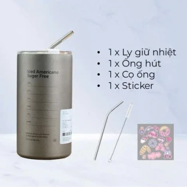 Ly Giữ Nhiệt Iced Americano Inox 304 600ml/300ml, Cốc Giữ Nhiệt 12h -Giữ Nóng, Giữ Lanh - Không Đổ Mồ Hôi 21 Ly Giữ Nhiệt Iced Americano Inox 304 600ml/300ml, Cốc Giữ Nhiệt 12h -Giữ Nóng, Giữ Lanh - Không Đổ Mồ Hôi 21