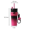 Ly giữ nhiệt khắc tên 710ml inox 316 charm + ống hút - Giá 150.000 - TUHUHOUSE 4