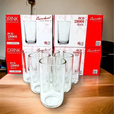 Ly Thủy Tinh 8 Cạnh 305ml - Set 6 Ly Uống Nước, Bia, Cafe Giá Cực Sốc 61400đ 15 Ly Thủy Tinh 8 Cạnh 305ml - Set 6 Ly Uống Nước, Bia, Cafe Giá Cực Sốc 61400đ 15