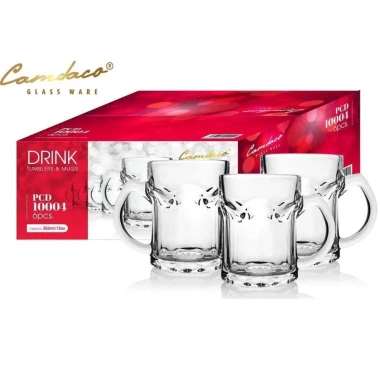 Ly Thủy Tinh 8 Cạnh 305ml - Set 6 Ly Uống Nước, Bia, Cafe Giá Cực Sốc 61400đ 16 Ly Thủy Tinh 8 Cạnh 305ml - Set 6 Ly Uống Nước, Bia, Cafe Giá Cực Sốc 61400đ 16