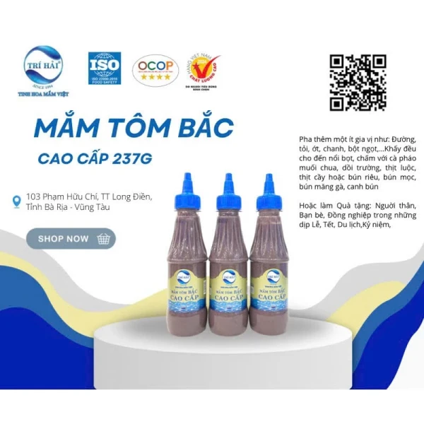 Hình ảnh sản phẩm Mắm Tôm Bắc Trí Hải 93g - Hương vị truyền thống, chất lượng cao, giảm còn 15.000 VND