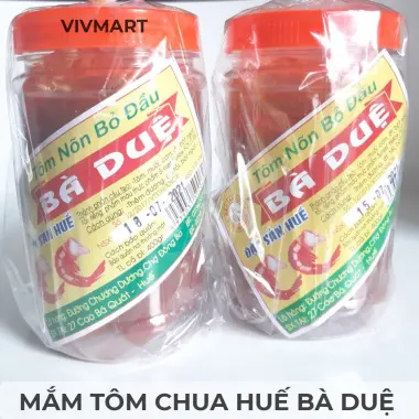 Mắm Tôm Chua Huế Bà Duệ Tôm Nõn Bỏ Đầu 400gr Giảm Giá Còn 49500đ 5