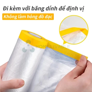 Màng Nilon Che Bụi Đa Năng 5M*20M Dày Chất Lượng - Giảm 7500đ, Giá Chỉ 29000đ 4 Màng Nilon Che Bụi Đa Năng 5M*20M Dày Chất Lượng - Giảm 7500đ, Giá Chỉ 29000đ 4