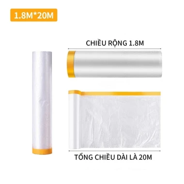 Màng Nilon Che Bụi Đa Năng 5M*20M Dày Chất Lượng - Giảm 7500đ, Giá Chỉ 29000đ 10 Màng Nilon Che Bụi Đa Năng 5M*20M Dày Chất Lượng - Giảm 7500đ, Giá Chỉ 29000đ 10