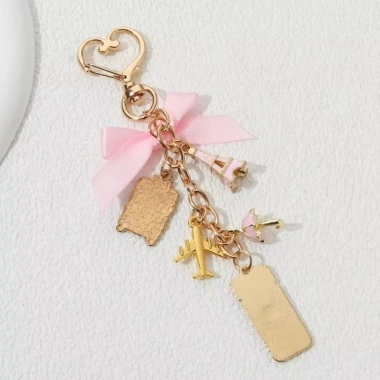 Mặt dây chuyền NAMSHEVA + Khóa trái tim hồng, vé Kawaii Tháp Eiffel, phụ kiện đa năng - Giá 94,820 4 Mặt dây chuyền NAMSHEVA + Khóa trái tim hồng, vé Kawaii Tháp Eiffel, phụ kiện đa năng - Giá 94,820 4